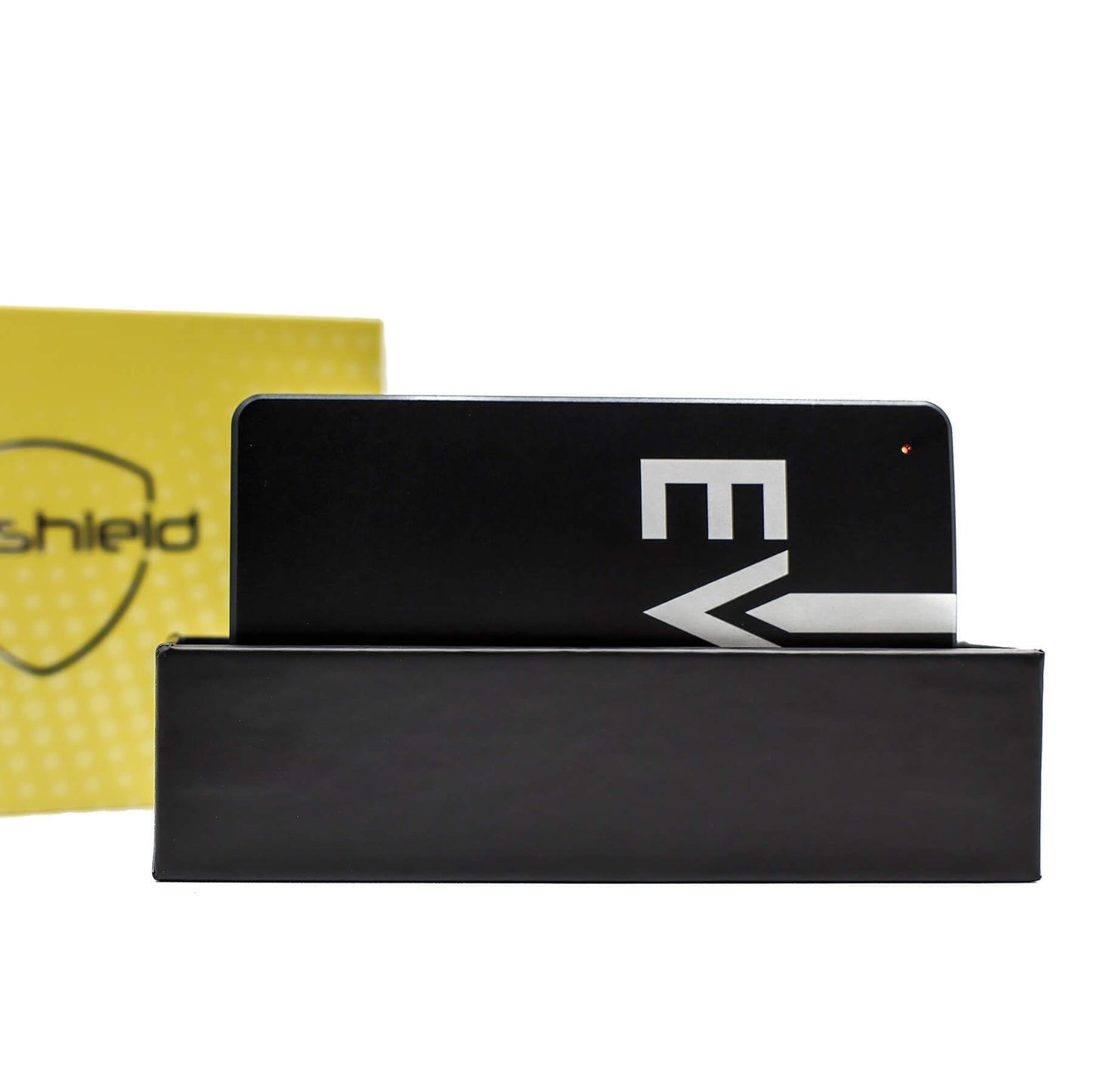 
                  
                    The EVO portable sitting inside of it's packaging
                  
                