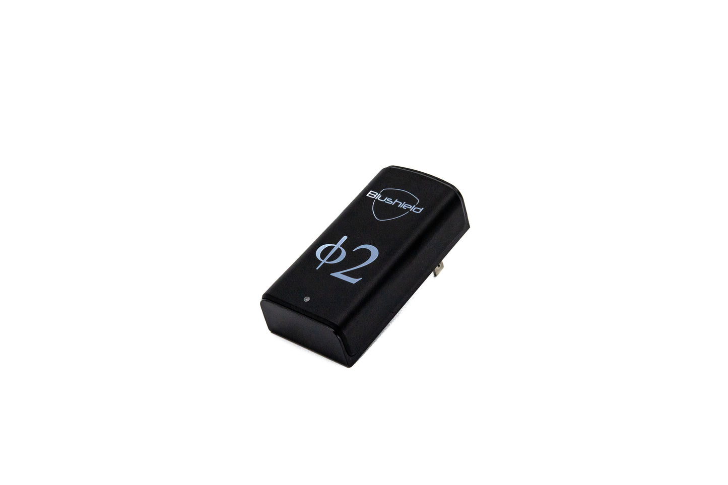 
                  
                    The Phi 2 plugin photographed on a white background
                  
                