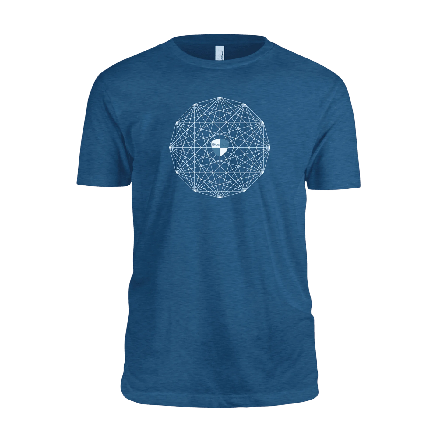 Blushield Geometry Shirt featuring the Blushield sacred-geometry logo print