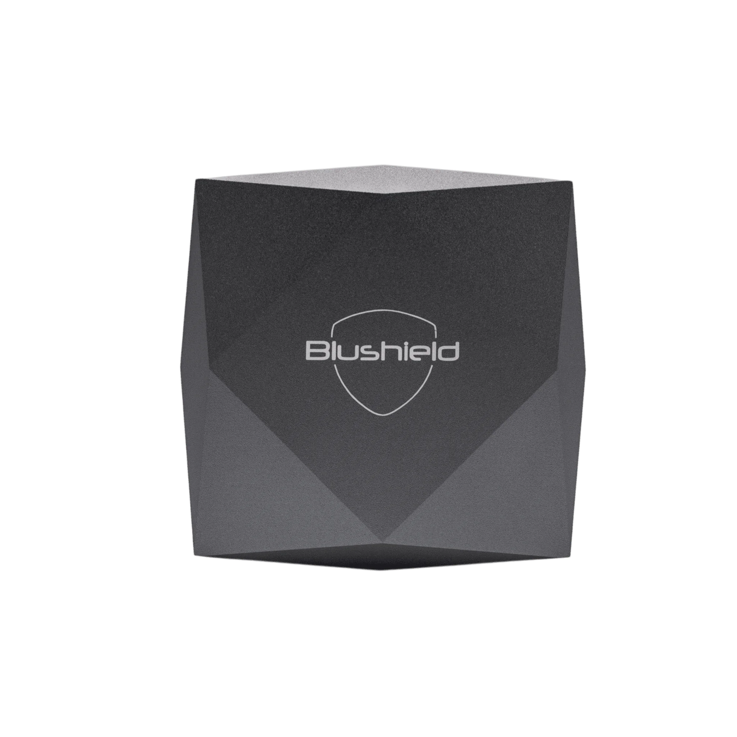 Blushield C1 Ultimate Cube EMF protection device — a black cube-shaped stationary unit