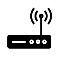 Icon of a WiFi Router