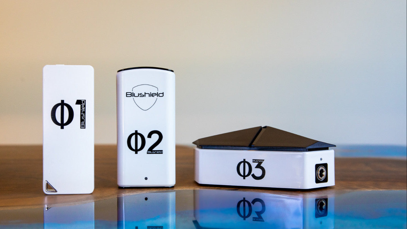 EMF PROTECTION  - Photo of Phi Series Bundle Pack with one Phi 03, one Phi 02 Plugin, and one Phi 01 Portable