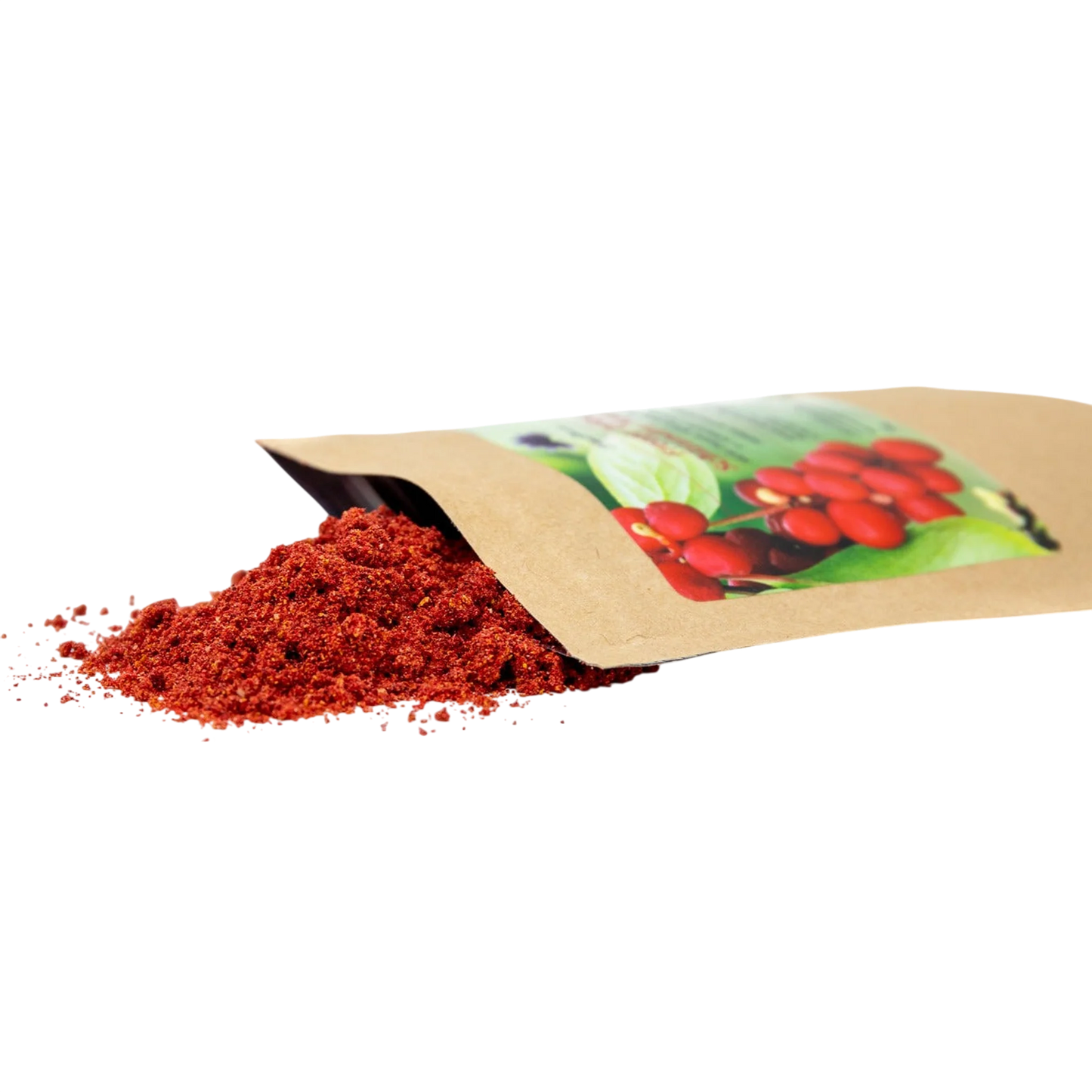 Organic freeze-dried schizandra berry powder package