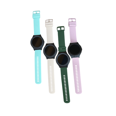 Blushield W1 watch straps in assorted colors