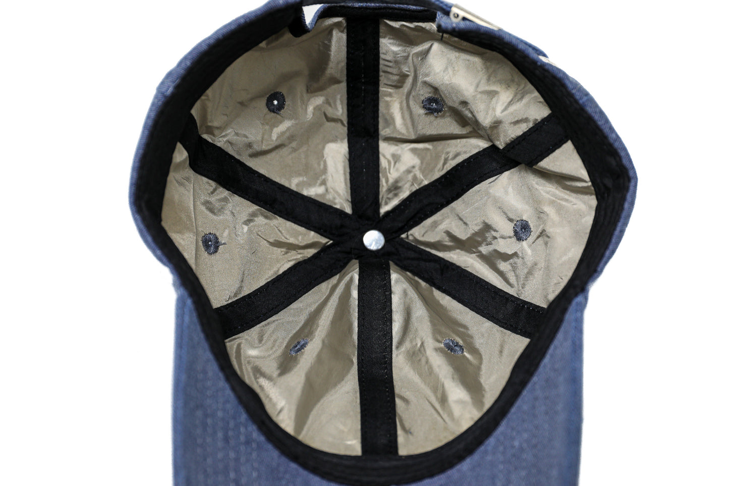 
                  
                    EMF PROTECTION  - underside of Blushield hat showing silver lining
                  
                