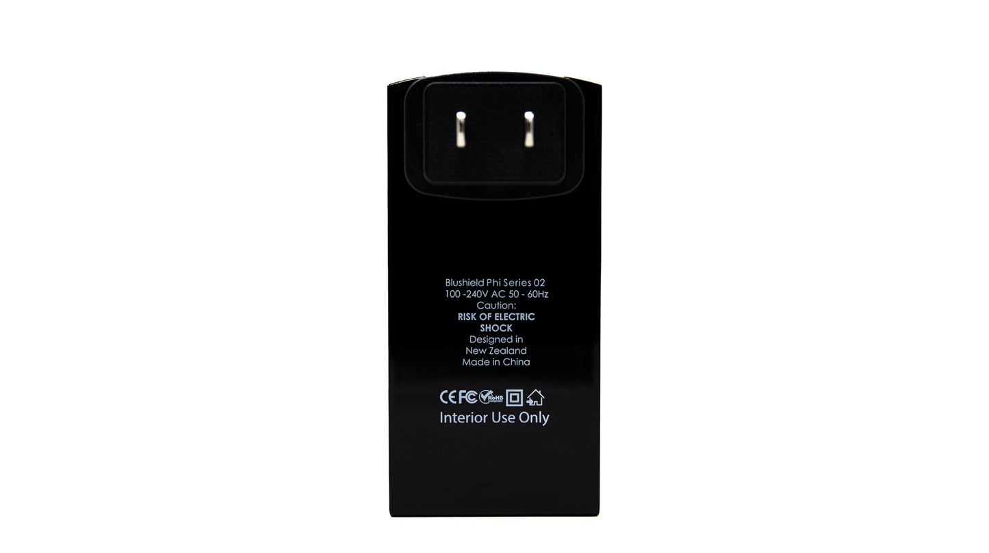 
                  
                    EMF PROTECTION  - back side of Phi 2
                  
                