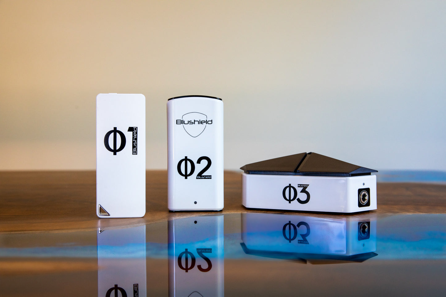 
                  
                    EMF PROTECTION  - Phi 1, Phi 2 and Phi 3  on table
                  
                